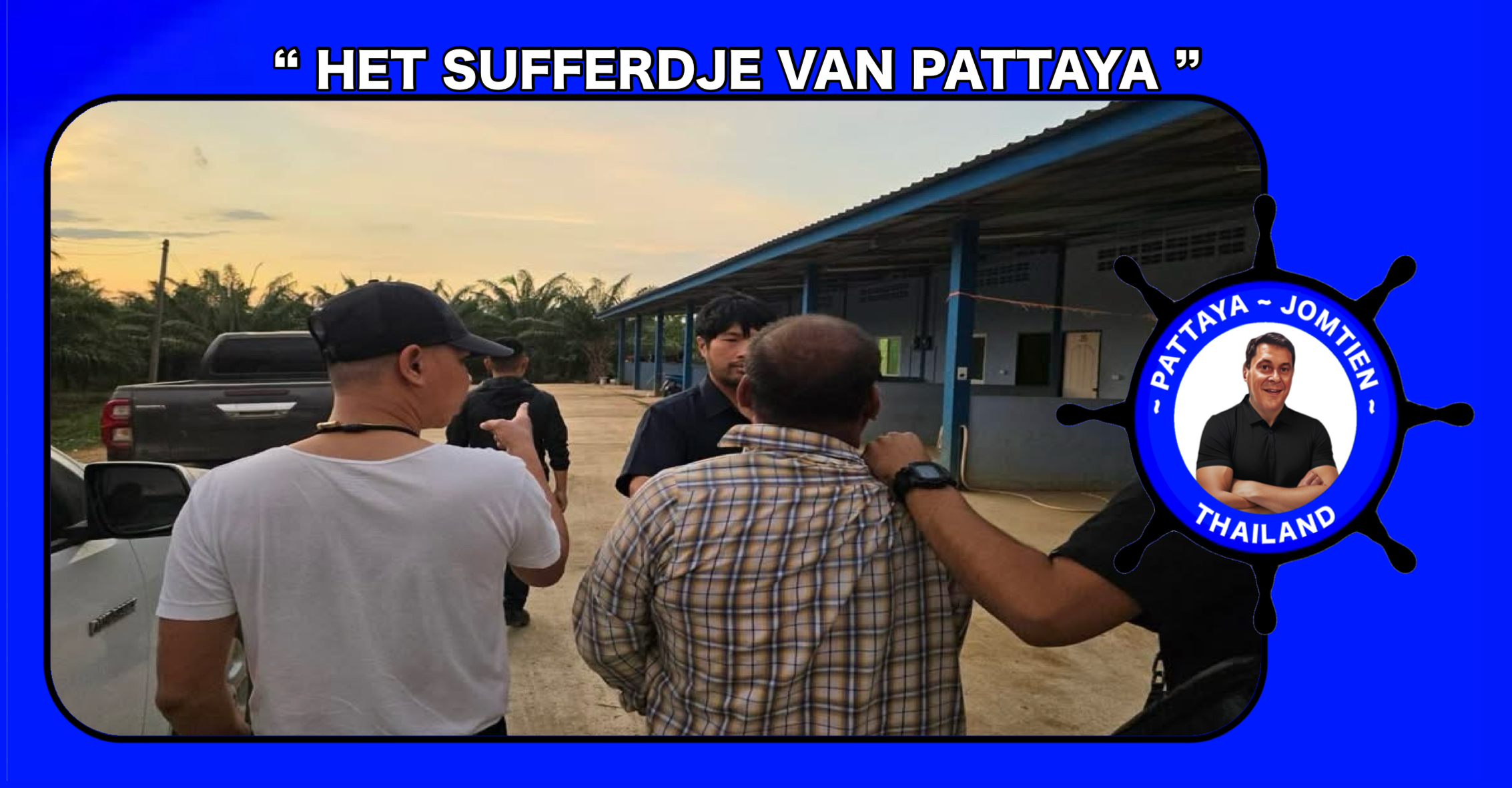 Dader aangehouden voor verkrachting van jonge vrouw in een verlaten huis in het district Banglamung in Pattaya