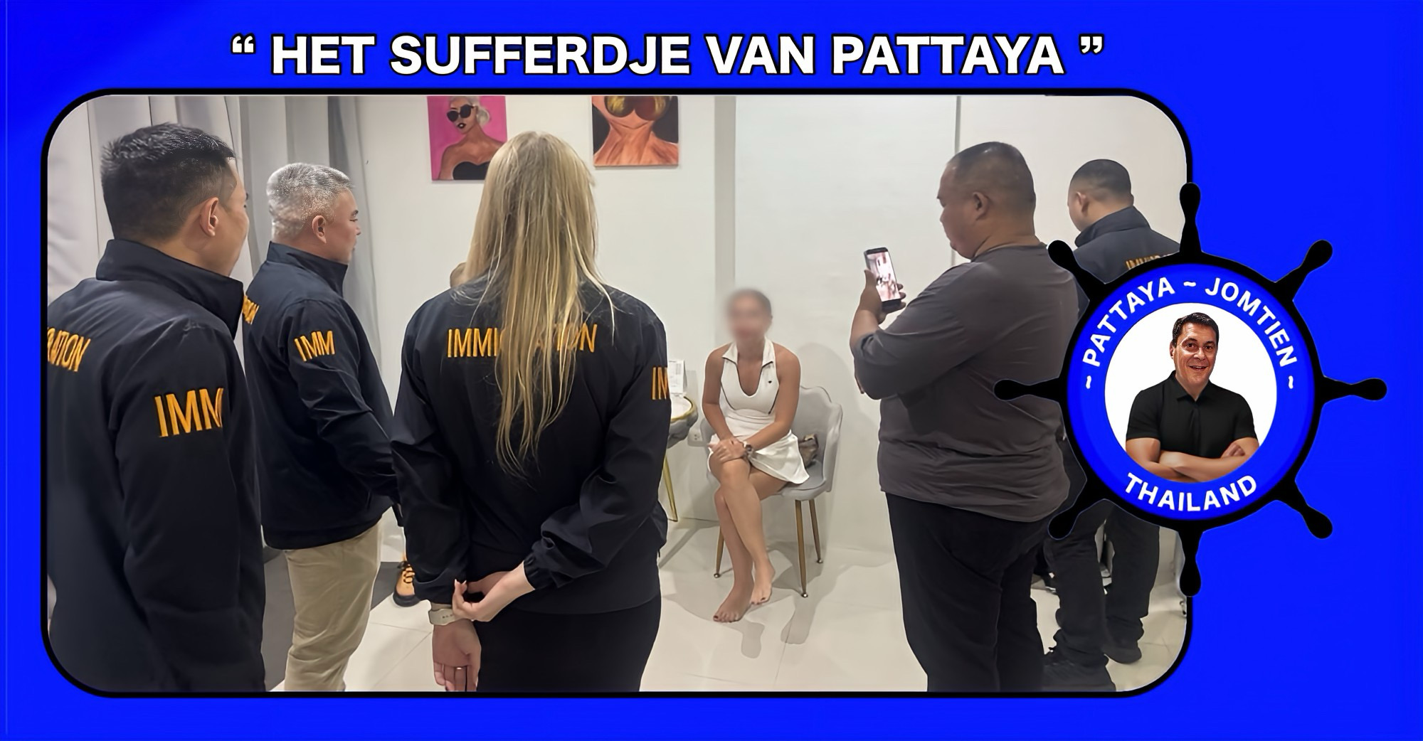 Russiche vrouw in Pattaya zwaar in de problemen voor het runnen van een illegale schoonheidspraktijk.