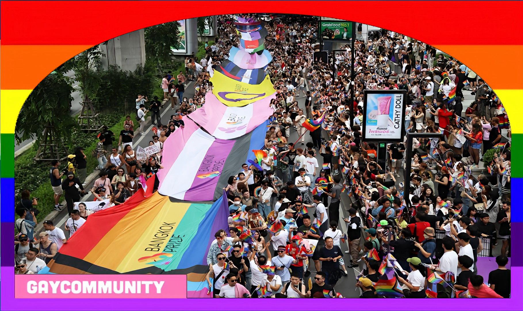 Thailand haalt alles uit de kast om als eerste Aziatische gastland van de WorldPride 2030  te worden.