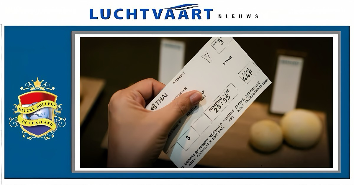Thai Airways verhoogt de vliegtickets met 10–15% vanwege hogere brandstofkosten.