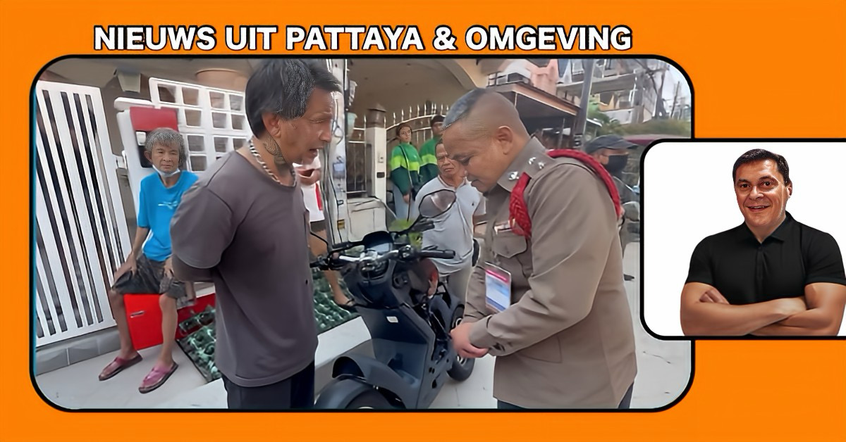 Brand in Pattaya legt een woning geheel in as, leerlingen van een nabij gelegen school in allerijl geëvacueerd.