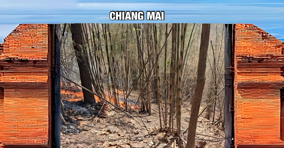 Brandalarm in Noord-Thailand, Chiang Mai zet helikopters en drones tegen de omvangrijke bosbranden in.