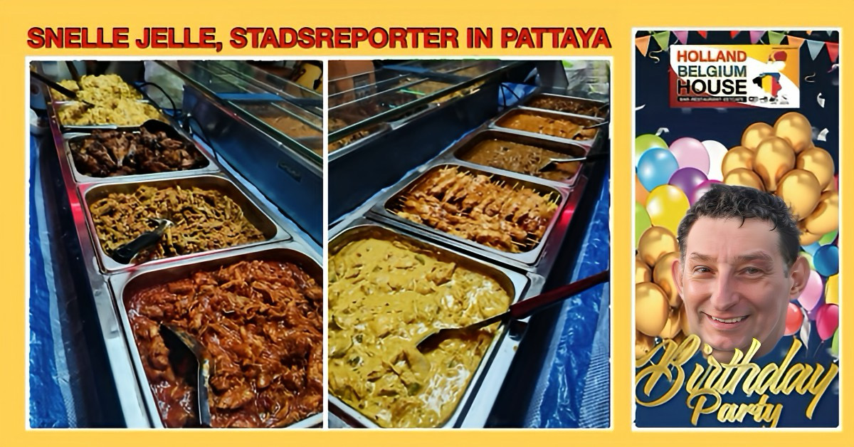 Er is er één jarig, dat kun je wel zien, dat is hij.