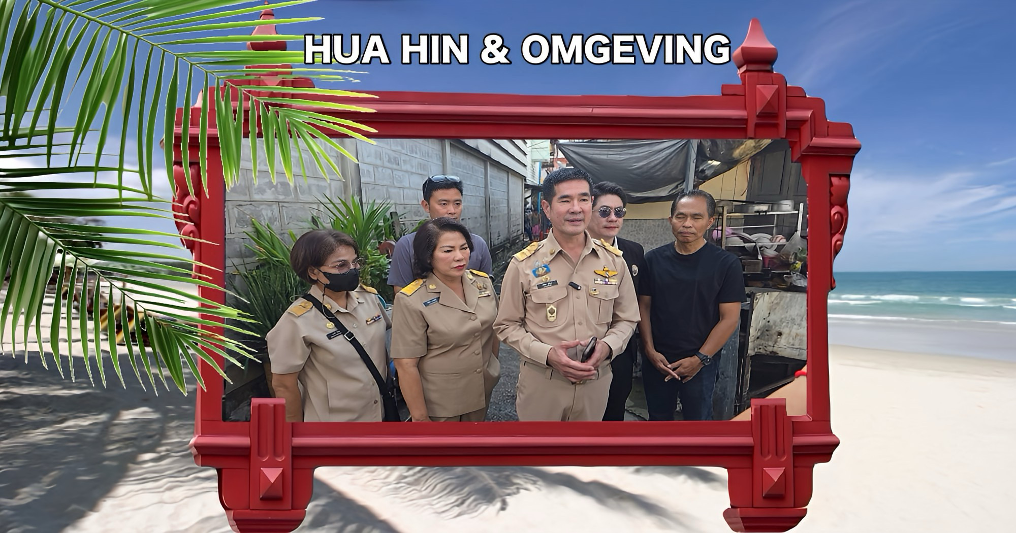 De burgemeester van Hua Hin treedt adequaat op en leidt een grootschalige schoonmaak van het riool in Ban Samoriang na overmatige stankoverlast.