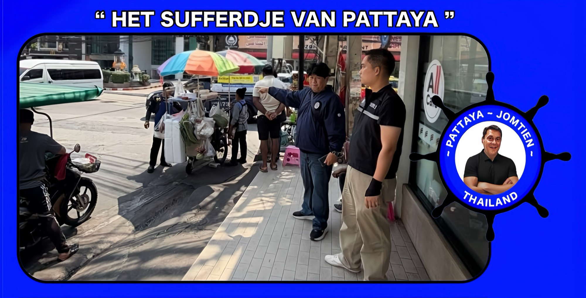 Gewelddadige aanval op Japanse toerist in Pattaya, de politie start direct een onderzoek.