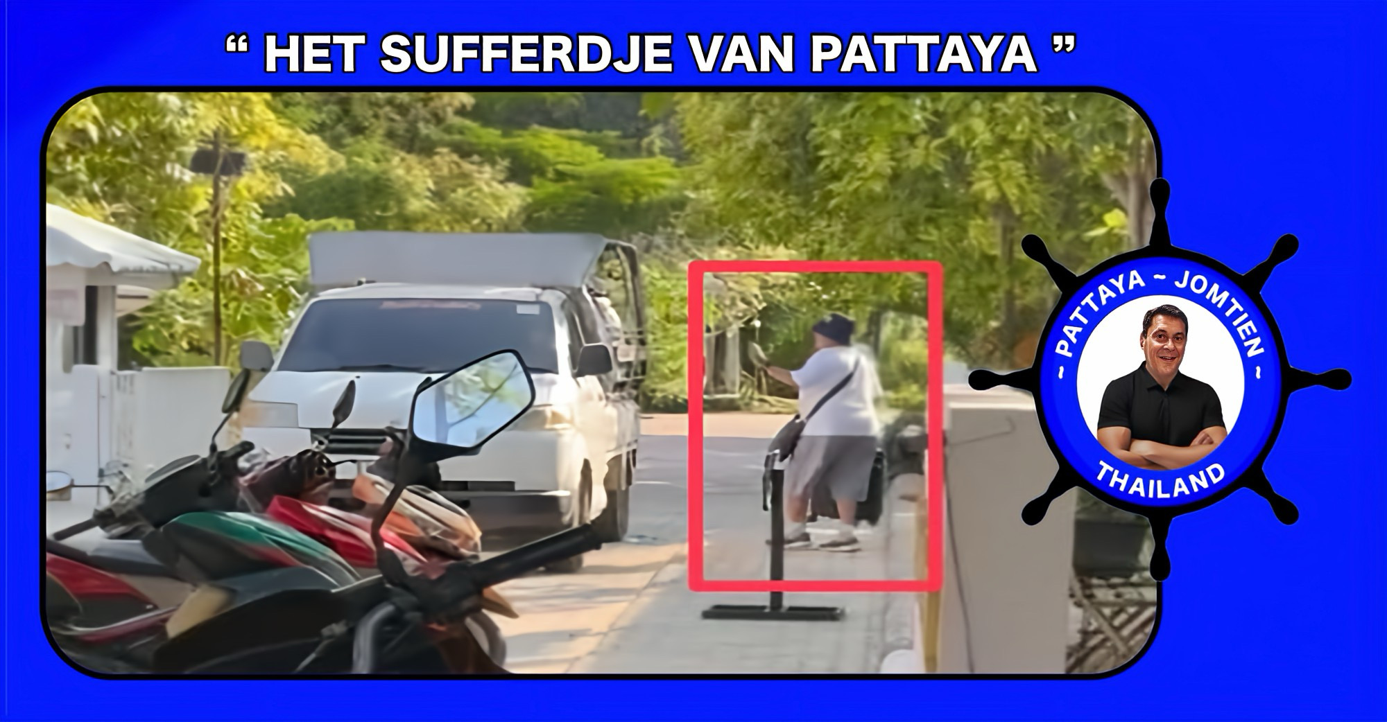 Thaise toeroperator het “haasje” voor het organiseren van illegale tripjes naar Pattaya.