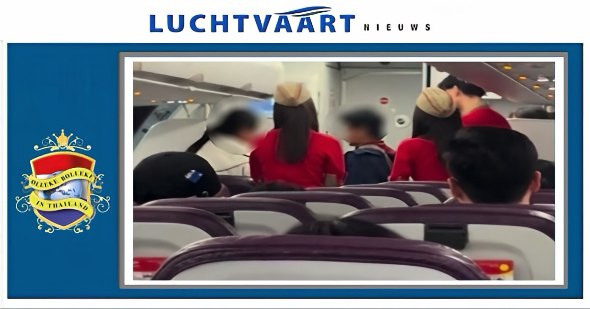 Een echtpaar uit Thailand is met harde hand van de vlucht van Taipei naar Bangkok afgevoerd na een explosieve ruzie.