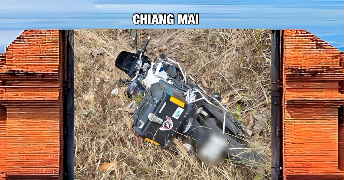 Een Duitse toerist is omgekomen bij een motorongeluk in het hoge noorden van Thailand.