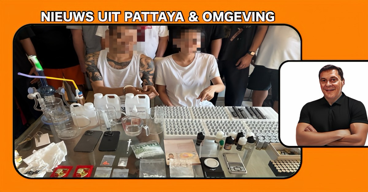 Politie Pattaya ontmantelt een Thais, Chinees ‘Pod K’, netwerk