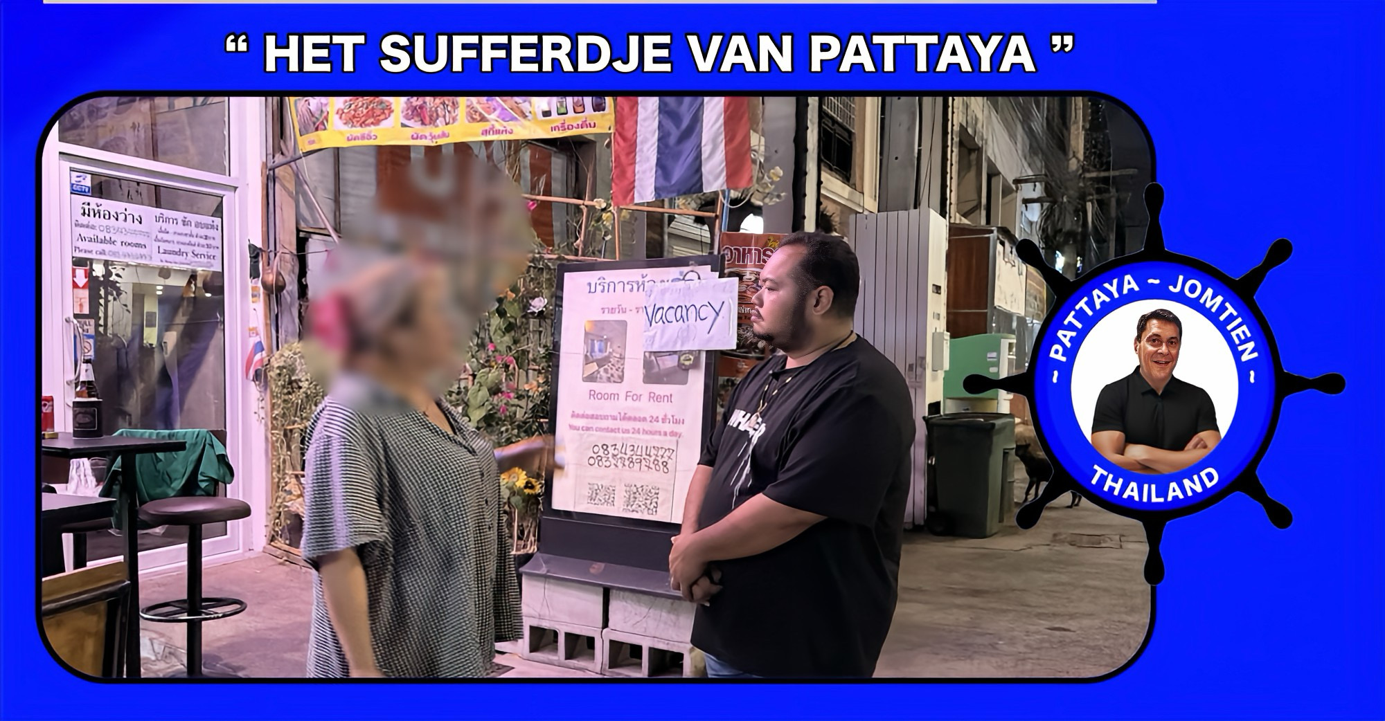 Twee hitsige mannen huurde in Pattaya kamers en scheurde vervolgens weg zonder te betalen.