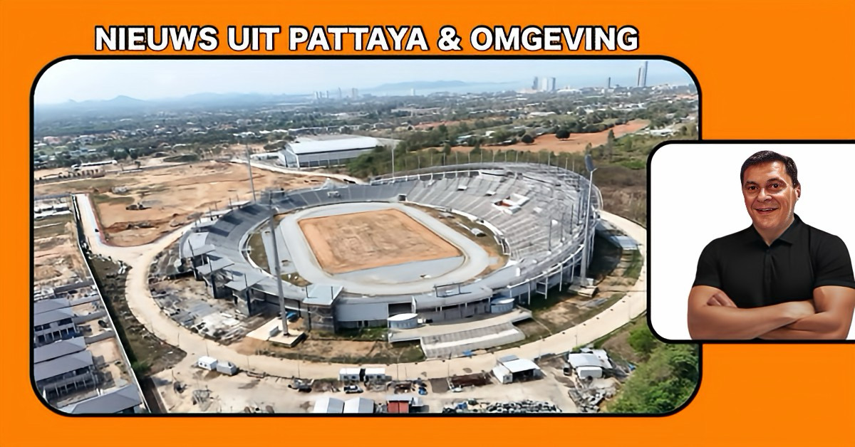 Sportcomplex in Pattaya Oost bijna klaar, een aanwinst voor de regio.