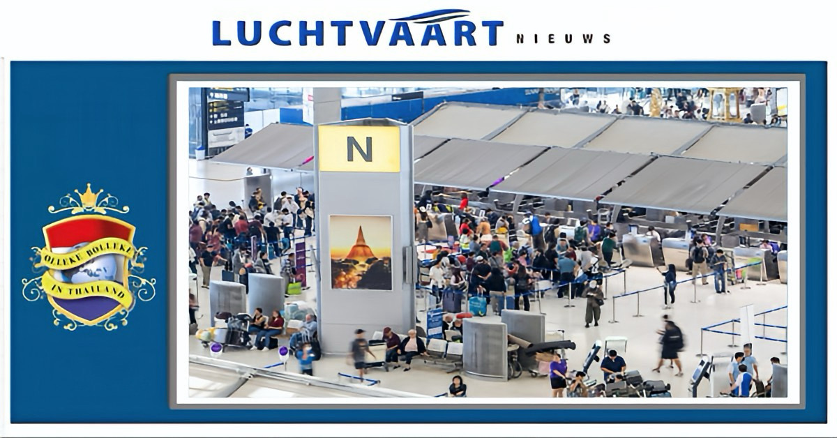 Nieuwe bagagebeleid leidt tot langere inchecktijden bij THAI op Thailand’s grootste luchthaven Suvarnabhumi