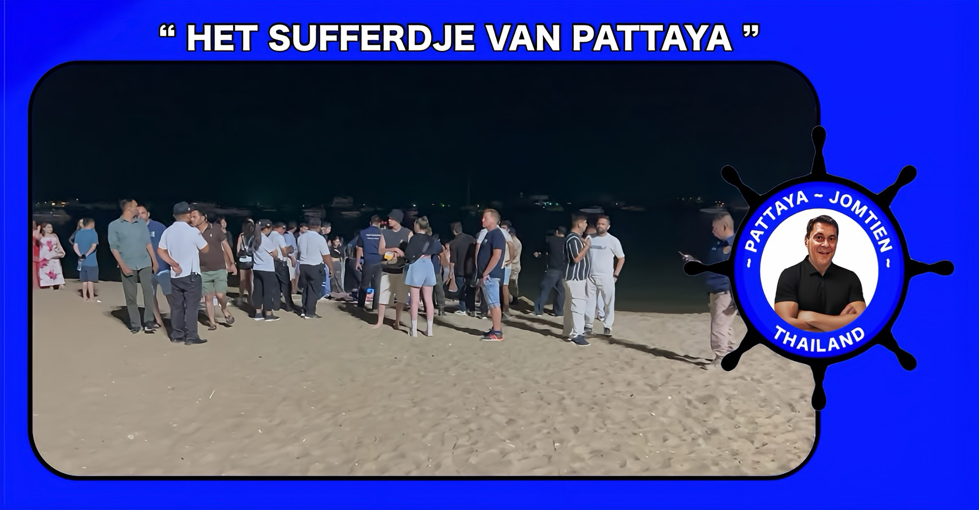 Verjaardagsfeestje aan strand van Pattaya eindigt voor een 17-jarige jongen eindigt bijna in tragedie