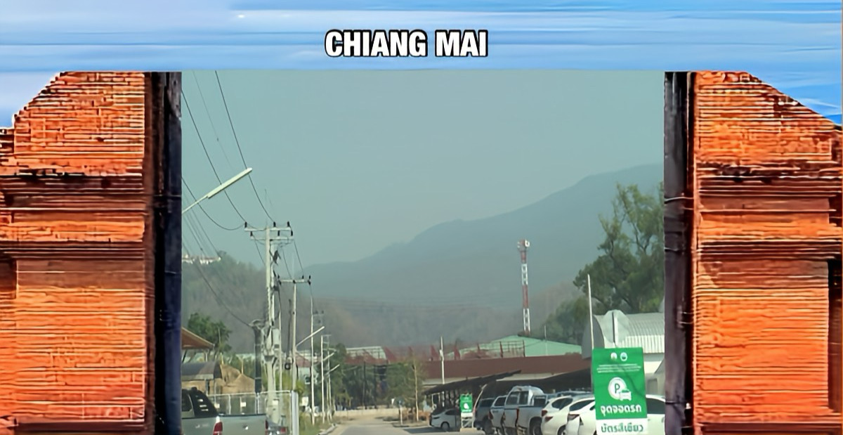 Het in Noord-Thailand gelegen Chiang Mai verstikt in smog, schone-luchtruimtes bieden slechts tijdelijke ademruimte.