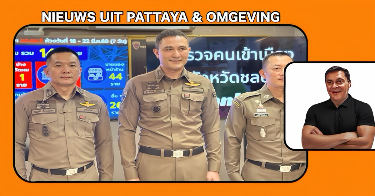 🎥 | De commandant van de immigratiedienst in Chonburi meldt trots dat er 146 mensen zijn opgepakt en 250 visa zijn ingetrokken.