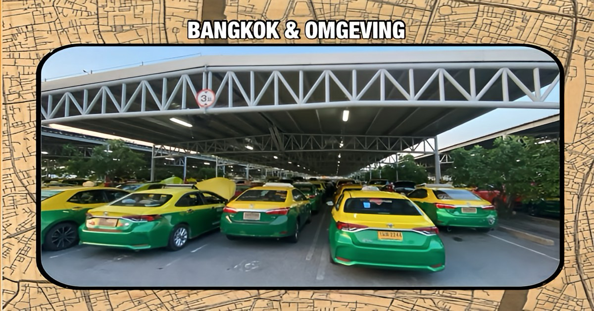 Brandstoftekort in Thailand, taxidiensten op Suvarnabhumi zijn gedwongen hun diensten op te schorten.