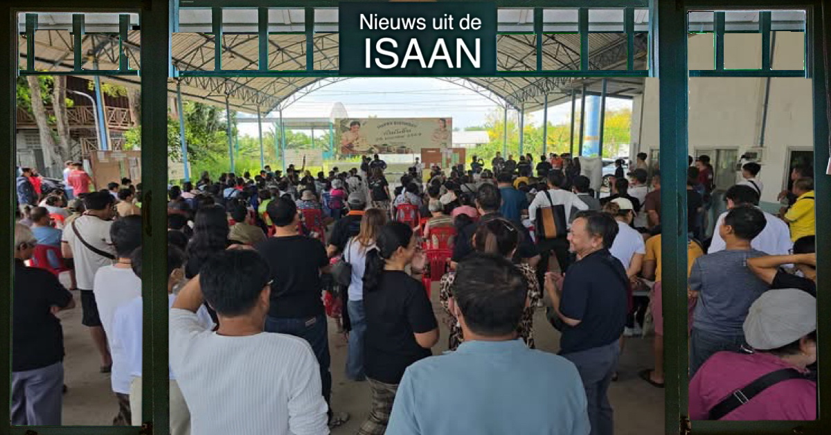 Bewoners in Noordoost-Thailand verzetten zich tegen opslagruimte voor radioactief materiaal.