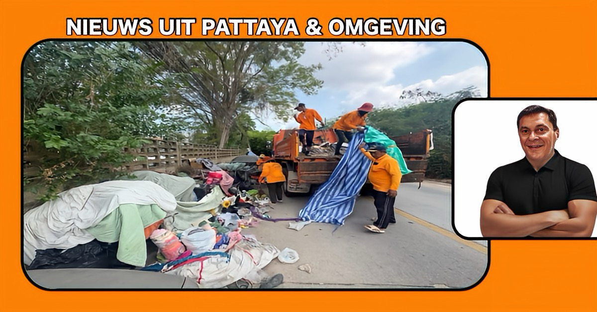 De stadsreiniging van Pattaya is in actie geschoten tegen een asociaal afvalprobleem in Soi Sukhumvit 42.