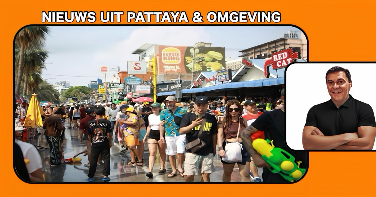 Pattaya barstte gister uit zijn voegen van energie, het Wan Lai-feest bracht waterpret, maar ook verkeerschaos!