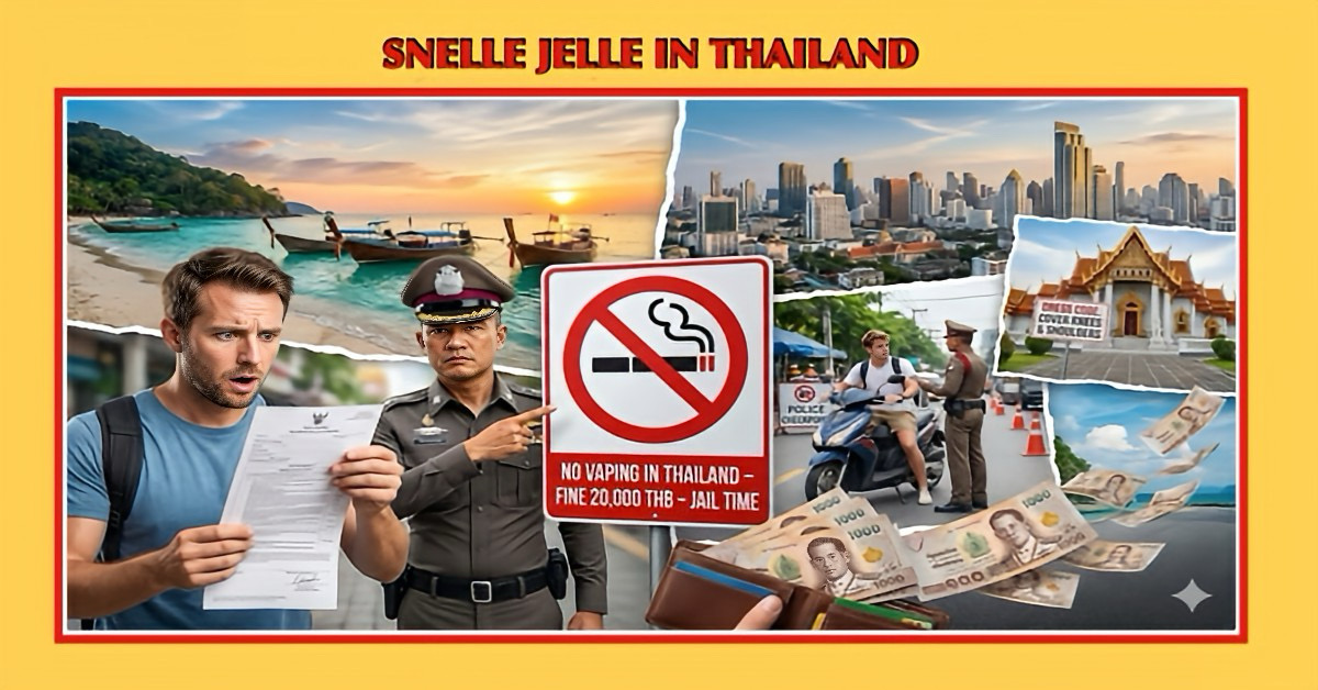 Zes fouten die je als toerist je vakantie in Thailand kunnen vergallen.