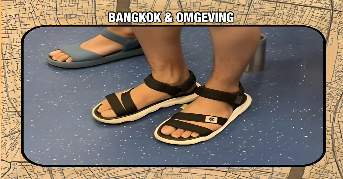 BTS juicht de diversiteit in schoeisel in de Bangkok Skytrain van harte toe!