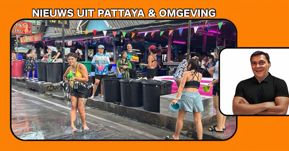 Pattaya tilt het Songkran feest naar een nieuw niveau met een afterparty van 16 tot 19 april.