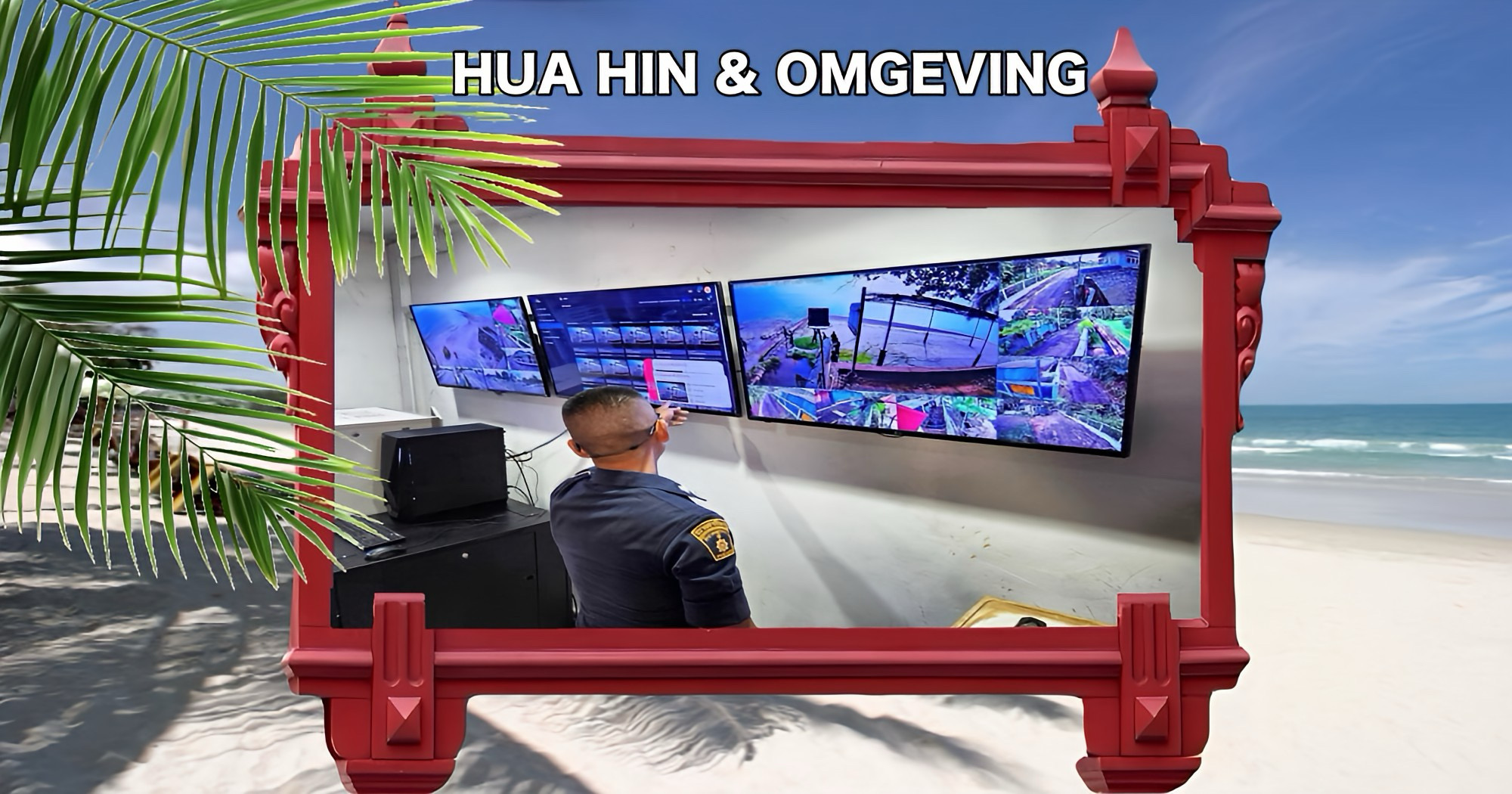 Hua Hin zet bewaking met AI gezichtsherkenning in als antwoord op de toenemende criminaliteit.