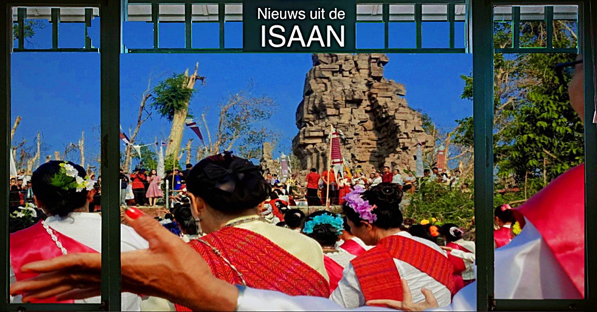 Thaise regering geeft groen licht voor de restaurant van de Prasat Ta Kwai tempel in Noordoost-Thailand.