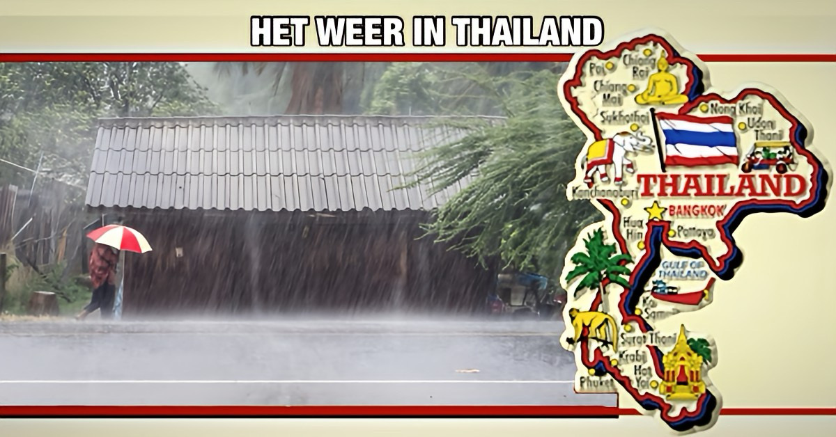 Inwoners van Thailand moeten zich voorbereiden op aankomende zomerstormen.