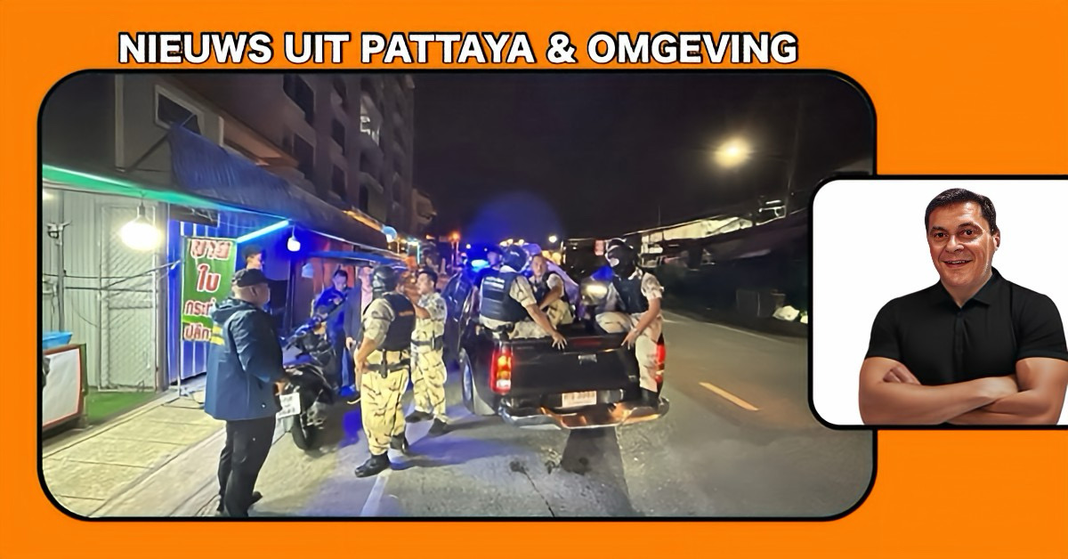 Zes winkels in Pattaya door de autoriteiten gesloten waarbij meer dan 2000 flessen Kratomthee in beslag werden genomen.