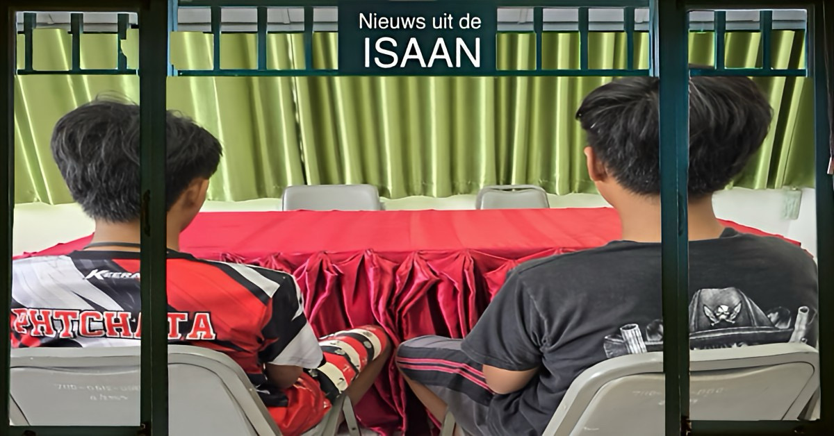 Jeugdcriminaliteit in Noordoost-Thailand escaleert, twee tieners schieten een 13‑jarige in zijn nek, de politie van 