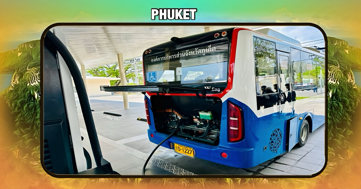 Het in Zuid-Thailand gelegen Phuket plant meer elektrische buslijnen.
