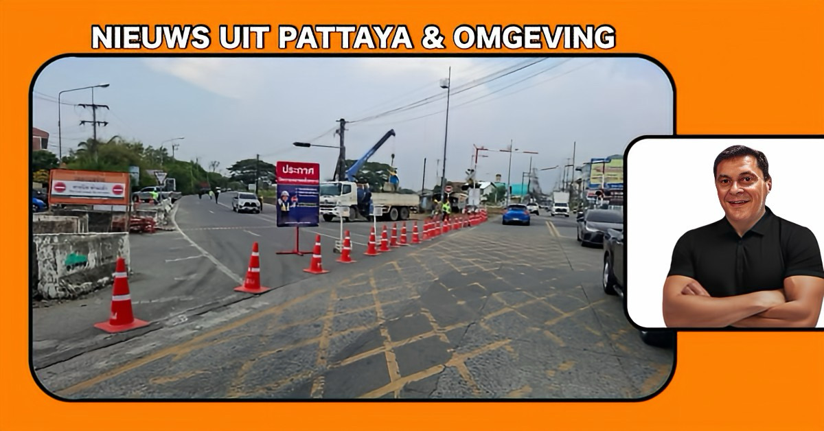 Pattaya krijgt bakken kritiek door afsluiting van de weg bij het spoor voor wegonderhoud, de verkeersproblemen stapelen zich op.