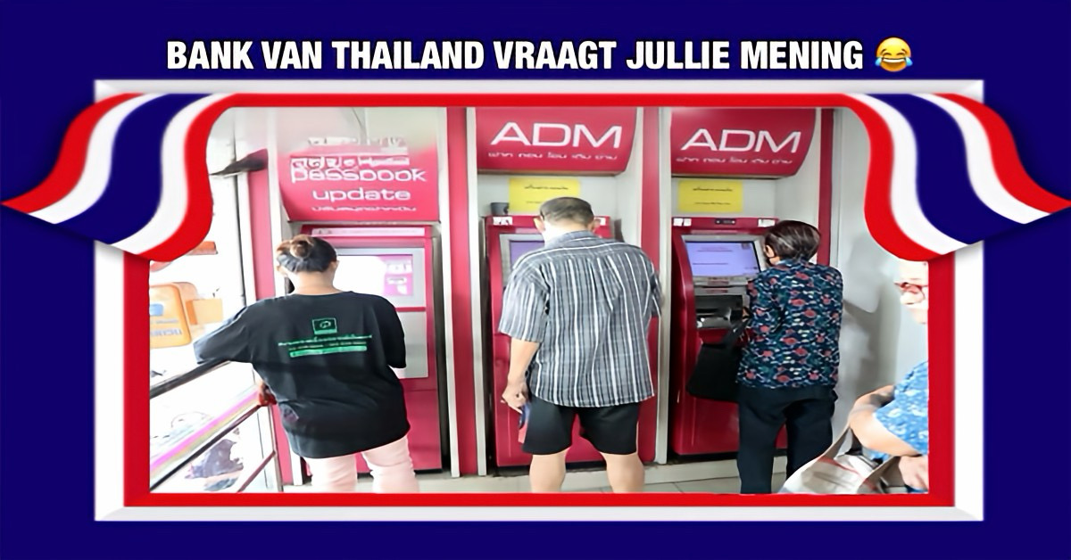 De Bank of Thailand vraagt om jullie mening over nieuwe banktarieven!