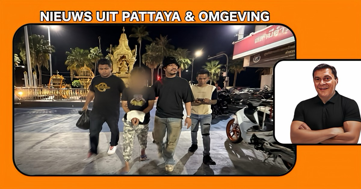 Als zwerver vermomde agent pakt in Pattaya een beruchte dief bij zijn kladden.