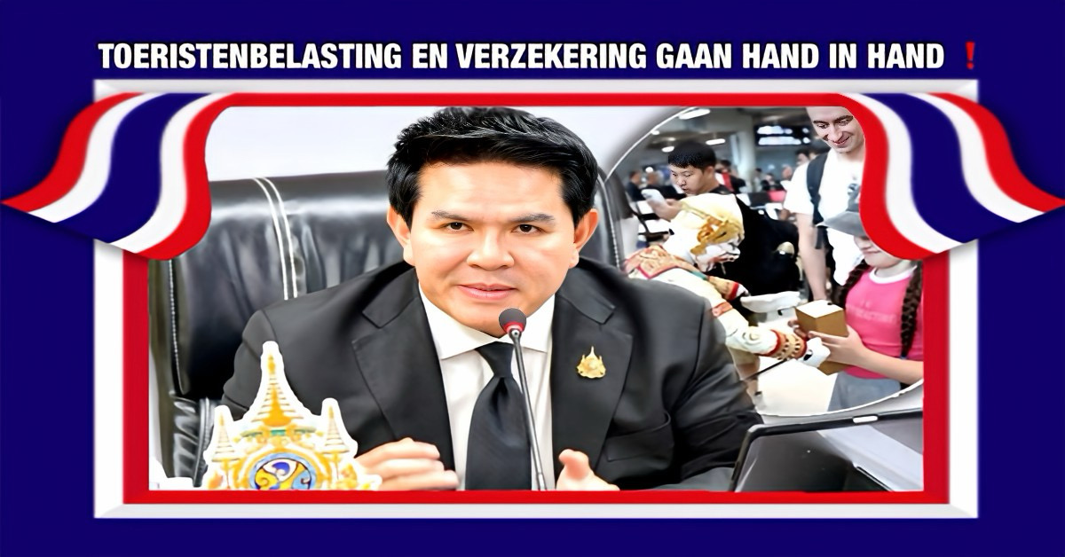 De toeristenbelasting komt in Thailand weer om de hoek kijken, dit keer met een verzekering.