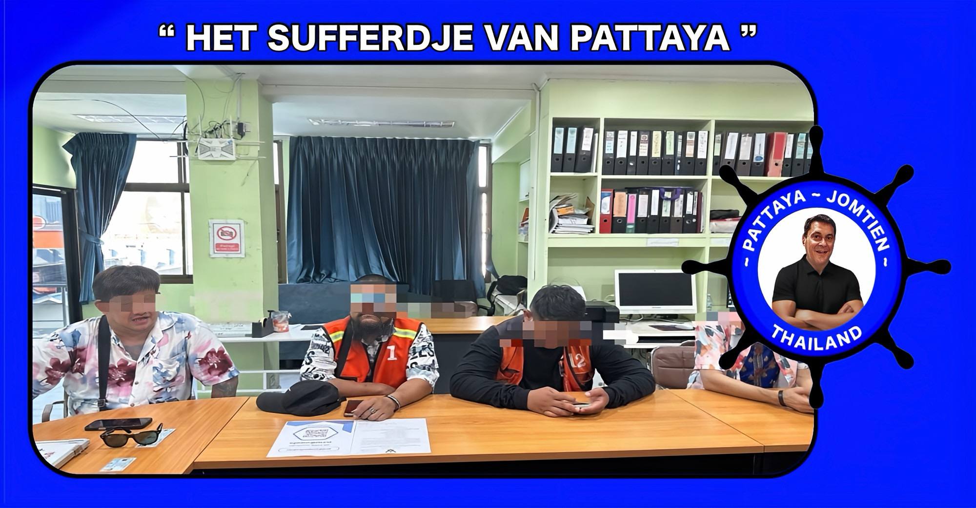 Ruzie tussen motortaxi-chauffeurs en toerist escaleert tot vechtpartij in Soi 6, Pattaya