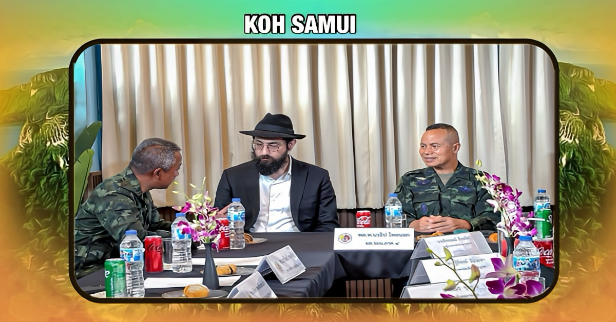 Thailand versterkt veiligheidsmaatregelen tegen illegale immigratie op Koh Samui en Koh Phangan, met inspectie van het Chabad-huizen.