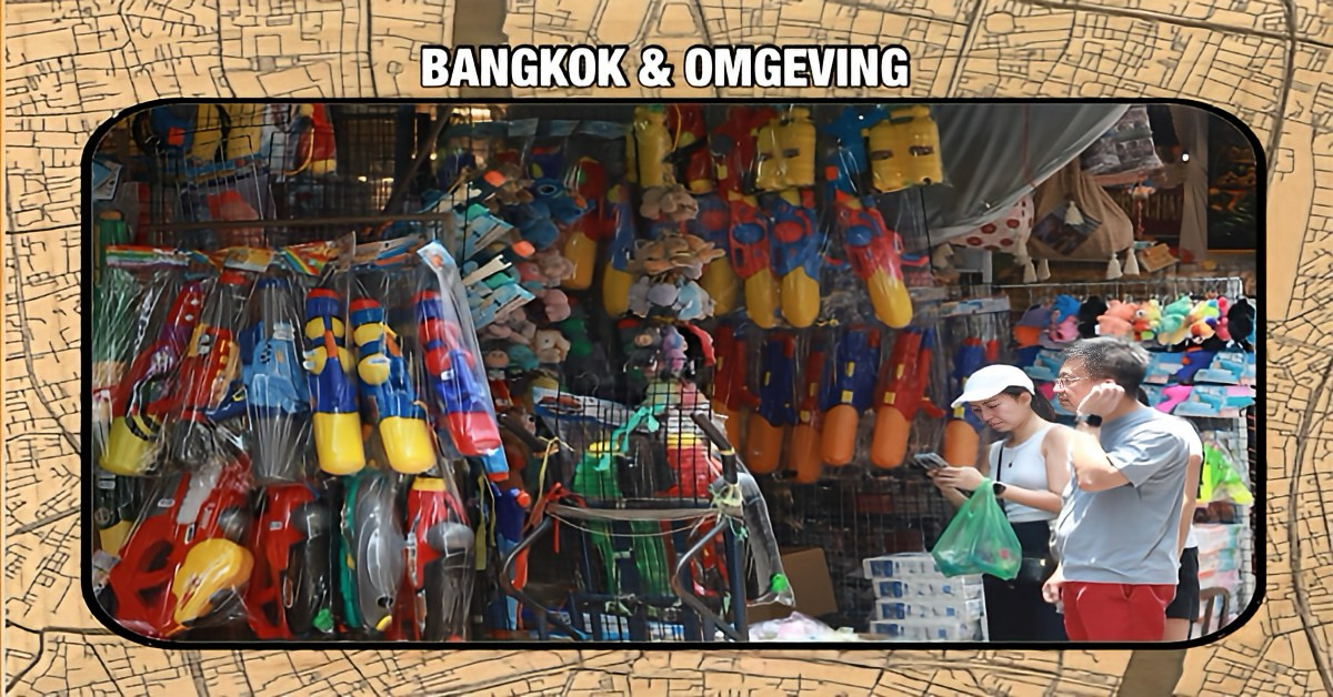 De feestvierende gemeenschap van Songkran in Bangkok staat op een “droogje”, waarbij het feest om klokslag 22.00 uur beëindigd moet zijn.