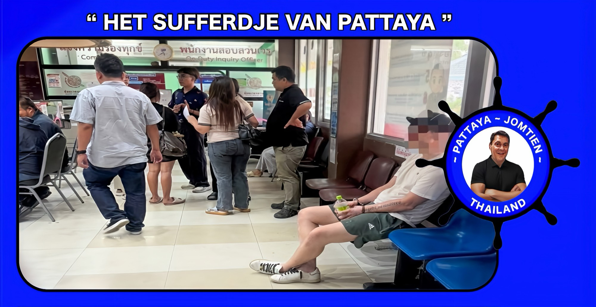 Hacker lichte hotelgasten op in Pattaya en maakt meer dan 100.000 Baht buit.