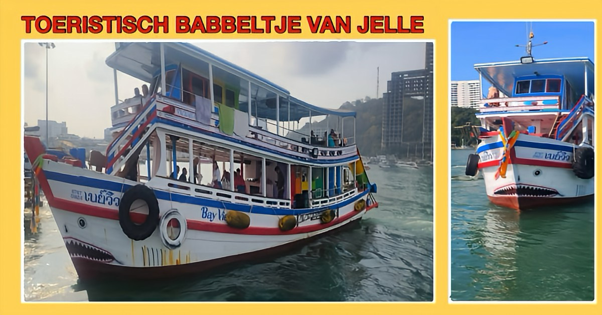 Ontsnap vrijdag aan de hectiek in Pattaya en geniet op een relaxte manier op het water.