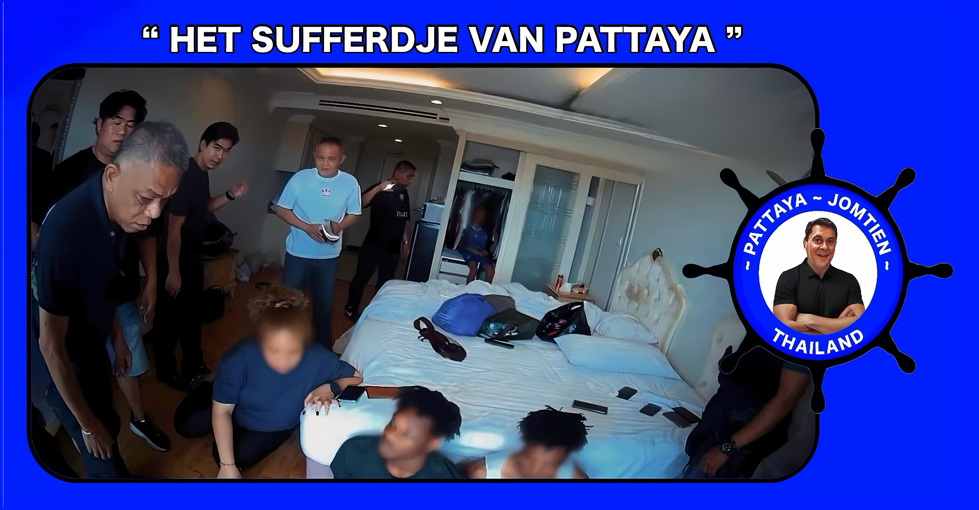 Toeristenpolitie Pattaya ontmantelt internationaal scam-netwerk.