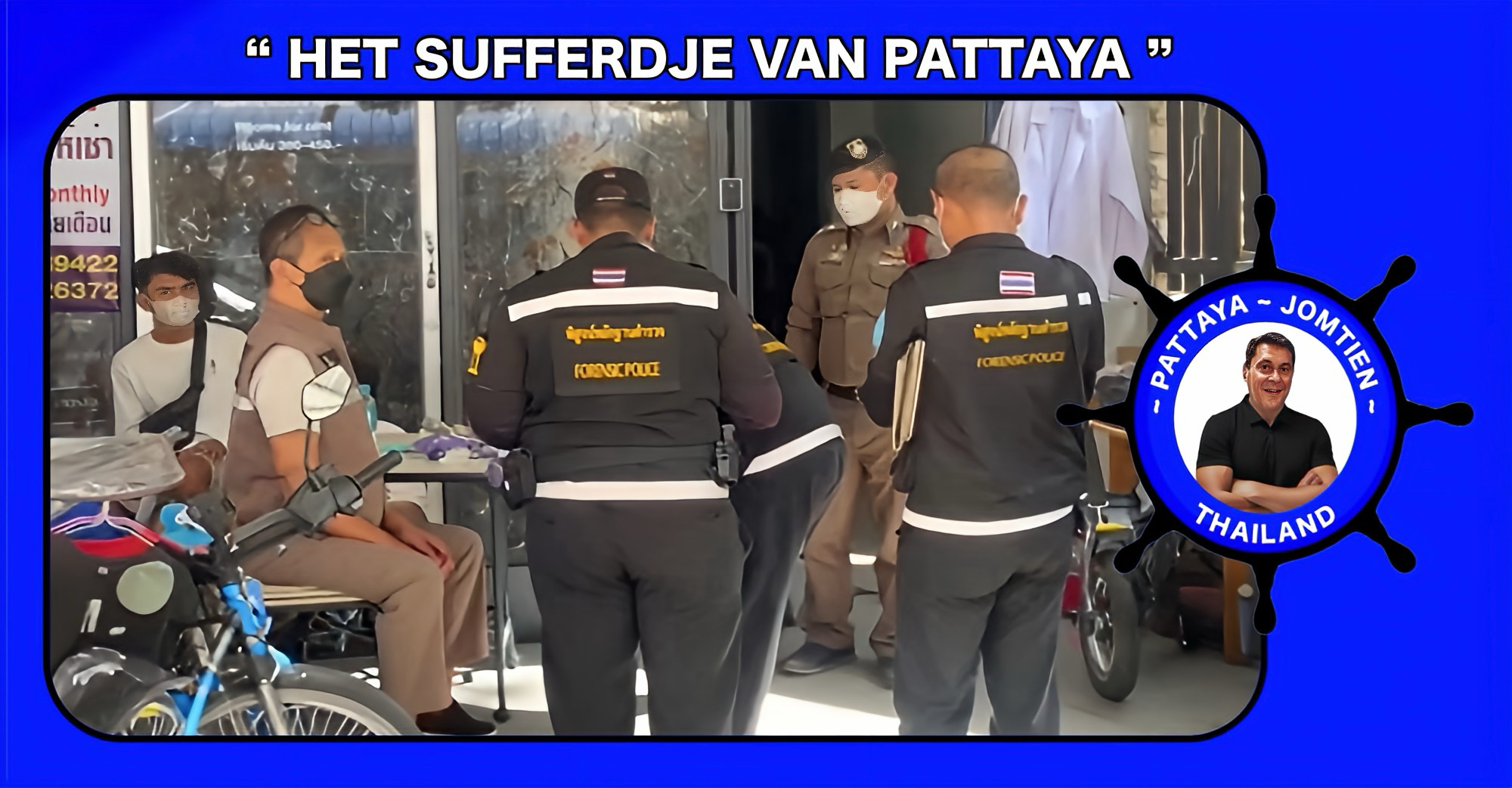 Vanmorgen werd in Pattaya een 42-jarige IJslandse man dood aangetroffen op de trap van een huurpand.