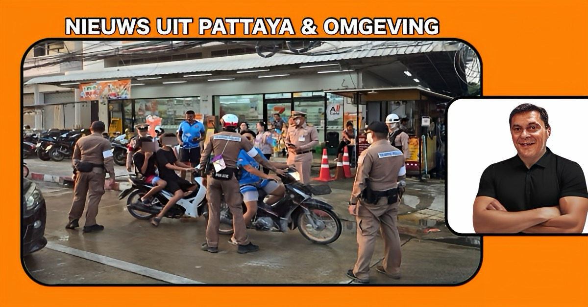 De politie voert strenge controles uit na toename van drank gerelateerde incidenten in Pattaya & Sattahip 