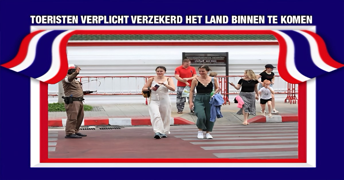 Thailand overweegt verplichte ongevallenverzekering voor buitenlandse bezoekers in te stellen.