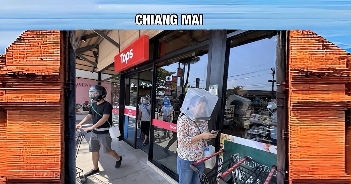 Chiang Mai heeft besloten om de strijd tegen PM2,5-stof op te voeren met huis en tuin apparatuur.