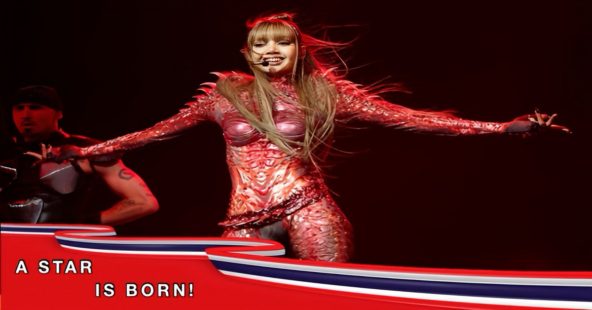 Thailand zo trots als een pauw, alle shows van Lisa Manoban zijn in Las Vegas zijn uitverkocht.