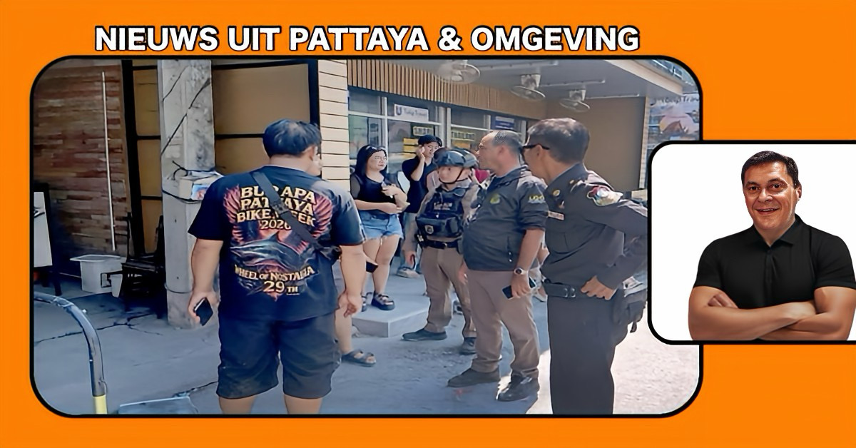 Defect aan een zonnepaneel zorgt voor brand in Soi 20 aan de Pattaya South Road.