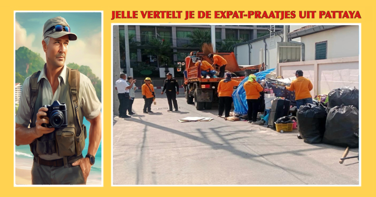 De oranje ridders van Pattaya hebben de smaak te pakken en hebben Soi 7 van de Thappraya Road in onder handen genomen.