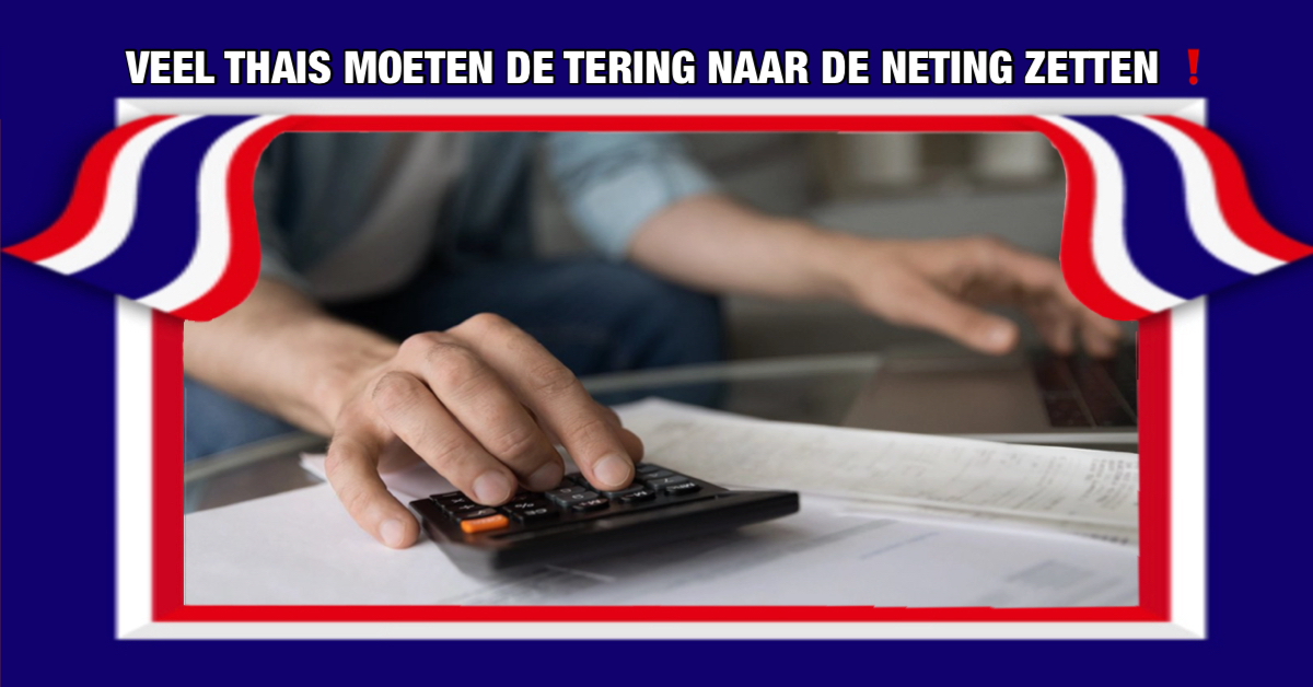Drama onder Thaise arbeiders, 98% van hen zitten in de schulden en hebben geen geld voor vandaag 1 mei, de Dag van de Arbeid